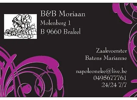 Bed & Breakfast Moriaan